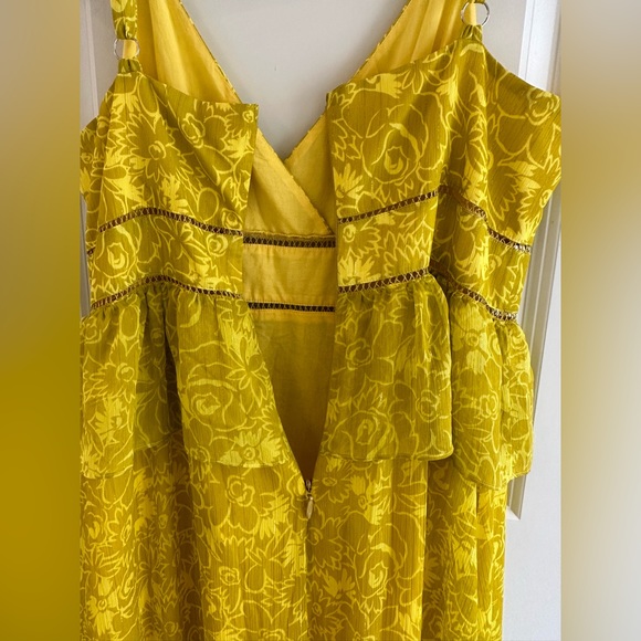 Likely Carla Floral Midi Dress Women’s Size 14 Adjustable Straps Vacation Dress - Picture 13 of 16